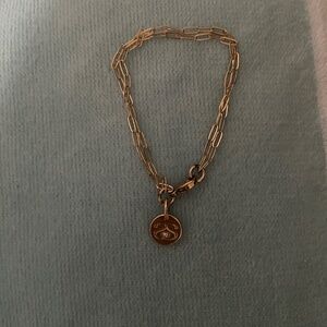 Spark*l yellow gold 14k bracelet 5.5